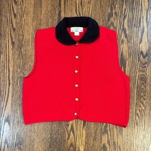 Vintage 90s Orvis Knit Sweater Vest